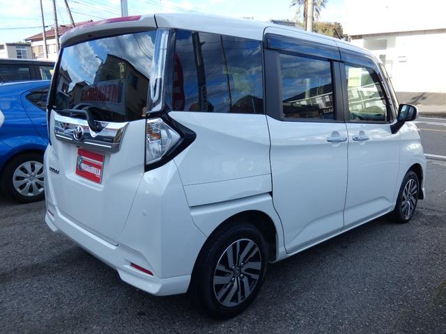 ルーミー カスタムG ワンオーナー 両側オートスライドドア 純正9インチナビ&フルセグTV Bカメラ 純正15AW スマートキー シートヒーター LEDヘッドライト 前後ドラレコ(9枚目)