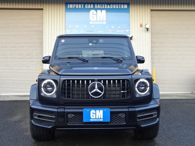 Ｇクラス Ｇ６３　エディションマットブラック　Ｇ６３　エディションマットブラック　インテリアカーボンパッケージ　ナイトパッケージ　エクスクルーシブパッケージ　２本出しマフラー　２２インチＡＷ　前後ドライブレコーダー　ＥＣＵバージョンＵＰ済み（4枚目）