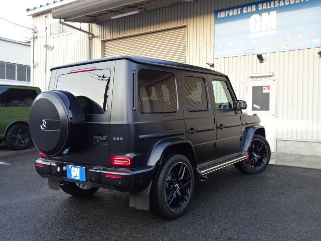 Ｇ６３　エディションマットブラック　Ｇ６３　エディションマットブラック　インテリアカーボンパッケージ　ナイトパッケージ　エクスクルーシブパッケージ　２本出しマフラー　２２インチＡＷ　前後ドライブレコーダー　ＥＣＵバージョンＵＰ済み(13枚目)