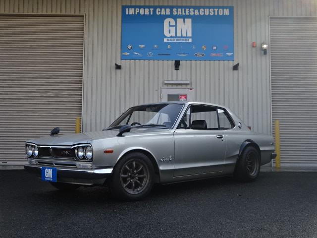 スカイライン 　２０００ＧＴ－Ｒ　ハコスカ　ＫＰＧＣ１０　チタンマフラー　車高調　メインハーネス配線交換済み　レストアなし　ワタナベ１５インチホイール（2枚目）