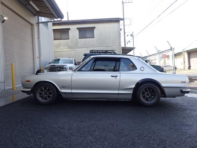 スカイライン 　２０００ＧＴ－Ｒ　ハコスカ　ＫＰＧＣ１０　チタンマフラー　車高調　メインハーネス配線交換済み　レストアなし　ワタナベ１５インチホイール（8枚目）