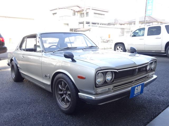 スカイライン 　２０００ＧＴ－Ｒ　ハコスカ　ＫＰＧＣ１０　チタンマフラー　車高調　メインハーネス配線交換済み　レストアなし　ワタナベ１５インチホイール（10枚目）