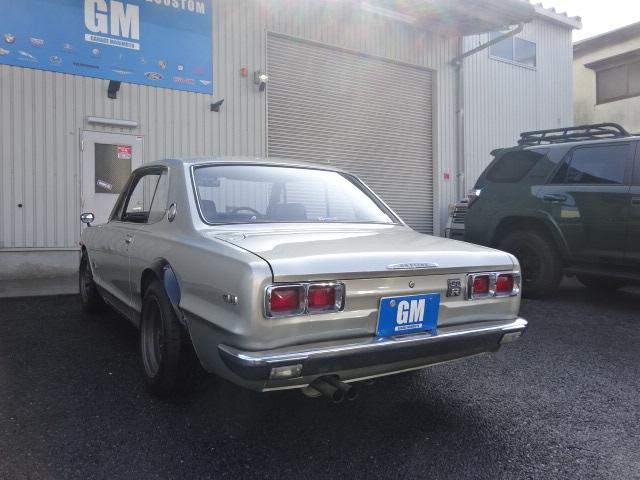 スカイライン 　２０００ＧＴ－Ｒ　ハコスカ　ＫＰＧＣ１０　チタンマフラー　車高調　メインハーネス配線交換済み　レストアなし　ワタナベ１５インチホイール（12枚目）