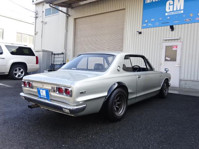 スカイライン 　２０００ＧＴ－Ｒ　ハコスカ　ＫＰＧＣ１０　チタンマフラー　車高調　メインハーネス配線交換済み　レストアなし　ワタナベ１５インチホイール（13枚目）