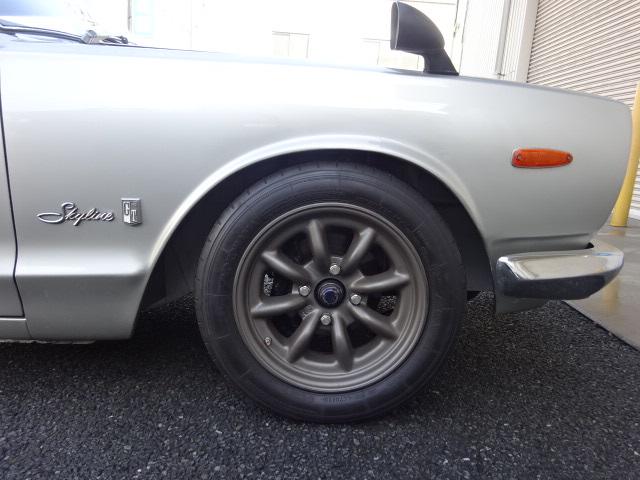 スカイライン 　２０００ＧＴ－Ｒ　ハコスカ　ＫＰＧＣ１０　チタンマフラー　車高調　メインハーネス配線交換済み　レストアなし　ワタナベ１５インチホイール（14枚目）