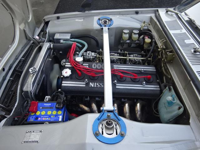 スカイライン 　２０００ＧＴ－Ｒ　ハコスカ　ＫＰＧＣ１０　チタンマフラー　車高調　メインハーネス配線交換済み　レストアなし　ワタナベ１５インチホイール（24枚目）