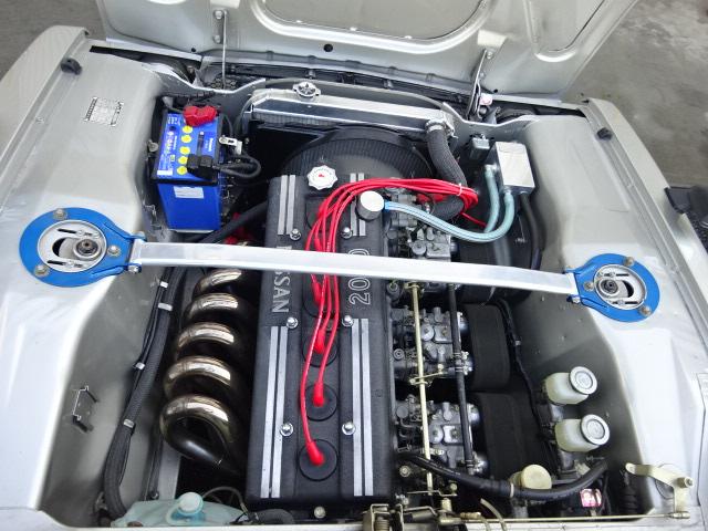 スカイライン 　２０００ＧＴ－Ｒ　ハコスカ　ＫＰＧＣ１０　チタンマフラー　車高調　メインハーネス配線交換済み　レストアなし　ワタナベ１５インチホイール（25枚目）