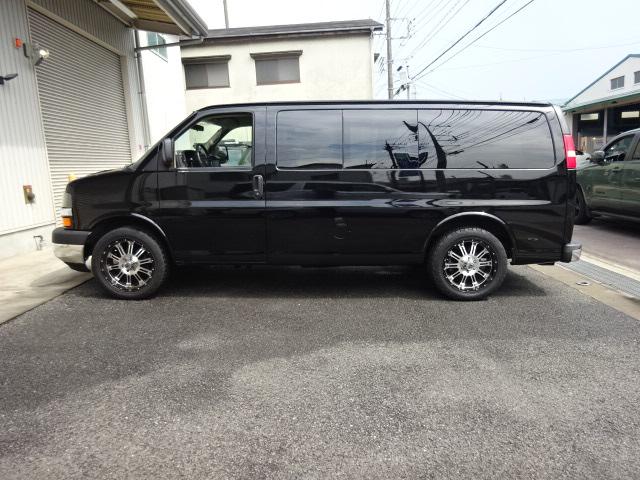 シボレーエクスプレス 　２００８年後期型モデル　パッセンジャーＡＷＤ　オートチェックＣＡＲＦＡＸあり　実走行　ＳＤナビ　Ｂカメラ　分割リクライニング＆フラットシート　ＸＤ２０インチ　スライドドア　ＥＴＣ　記録簿付き（7枚目）