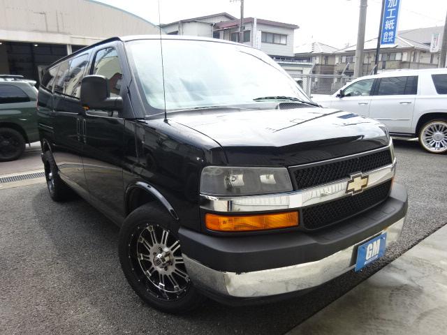 シボレーエクスプレス 　２００８年後期型モデル　パッセンジャーＡＷＤ　オートチェックＣＡＲＦＡＸあり　実走行　ＳＤナビ　Ｂカメラ　分割リクライニング＆フラットシート　ＸＤ２０インチ　スライドドア　ＥＴＣ　記録簿付き（9枚目）