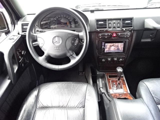 Ｇクラス Ｇ５００　ロング　左ハンドル　ディーラー車　サンルーフ　ブラックレザーシート　２０インチアルミホイール　ＳＤナビ　バックカメラ　８ナンバー　ディライト　ＨＩＤ　　レザーハンドル（31枚目）
