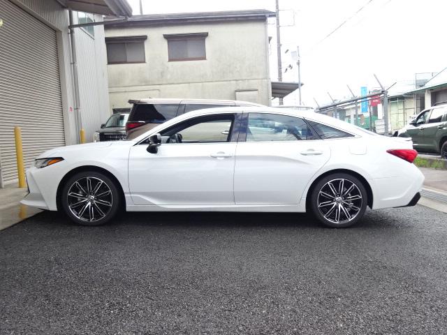 アバロン 　新車並行２０１９年モデルトヨタセーフティセンス　ＢＳＭアラウンドビューモニターアップルカープレイレーダークルーズコントロールシーケンシャルウィンカーヘッドアップディスプレイサンルーフ純正１９インチ（8枚目）