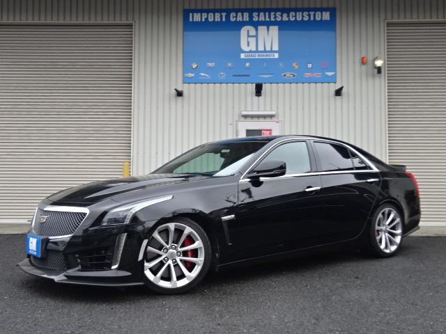 キャデラックＣＴＳ－Ｖ スペック－Ｂ　スペックＢ　正規ディーラー車　スーパーチャージャーカーボンファイバーエアロＰＫＧ　レカロ製パフォーマンスシート　サンルーフ　デジタルインナーミラー　アップルカープレイ　地デジ　ＥＴＣ（6枚目）