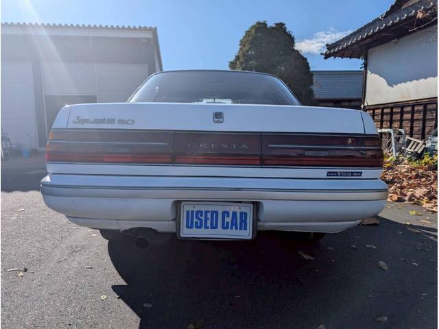 クレスタ スーパールーセントＧ　スーパールーセントＧ　７Ｍエンジン　パワーシート　クルコン　パワーウィンドウ　電格ミラー　オートエアコン　ＴＲＣ　ＥＣＴ－Ｓ　エアピュリファイアー（空気清浄機）オルタネーターリビルト交換済み（3枚目）