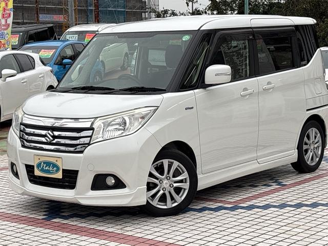 ソリオ ハイブリッドMZ 社外ナビゲーション バックモニター 地デジフルセグTV スマートキー ETC フォグライト 電動格納スライドドア アイドリングストップ 衝突被害軽減ブレーキ DVD再生 クルーズコントロール(49枚目)