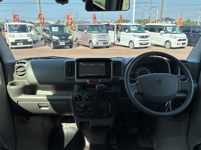 エブリイ PC パナソニックナビゲーション 地デジフルセグTV CD/DVD再生 ブルートゥース対応 バックモニター ETC キーレスキー パワーウインドウ ETC Wエアバック 保証書付き(10枚目)