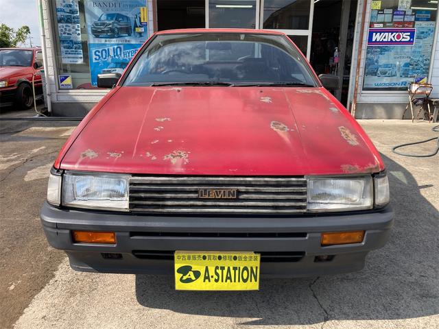 トヨタ カローラレビン SR AE85 3ドアハッチバック 初期型 純正