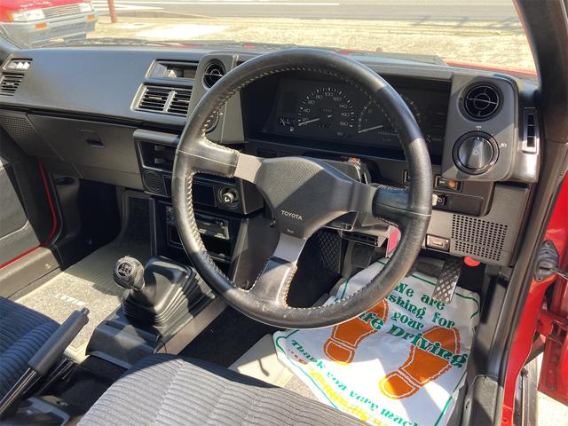 AE86 前期内装レビントレノ