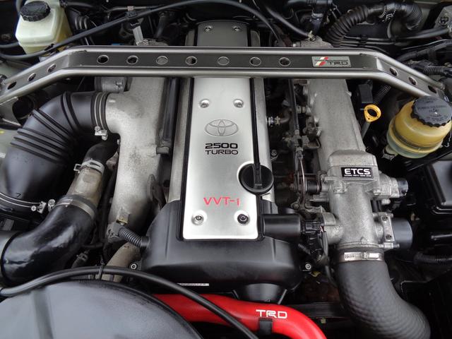 クレスタ ルラーンＧ　１オーナー　１ＪＺ　純正フルエアロ　ＴＲＤ３２０キロメーター（ディーラー交換記録有）　ＴＲＤマフラー　ＴＲＤタワーバー　バックバイザー　トランクスポイラー　整備記録簿１２枚有（44枚目）