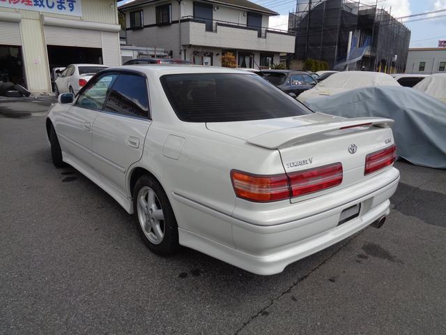 ツアラーＶ　１ＪＺ　整備記録　Ｈ１０　１２　１４　１５　１６　１８　２０　２２　２３　２４　２６　２８　３０　Ｒ２　Ｒ３有　Ｒ３タイベル　ウォーターポンプ交換済み　純正フルエアロ　アペックス車検対応マフラー(13枚目)