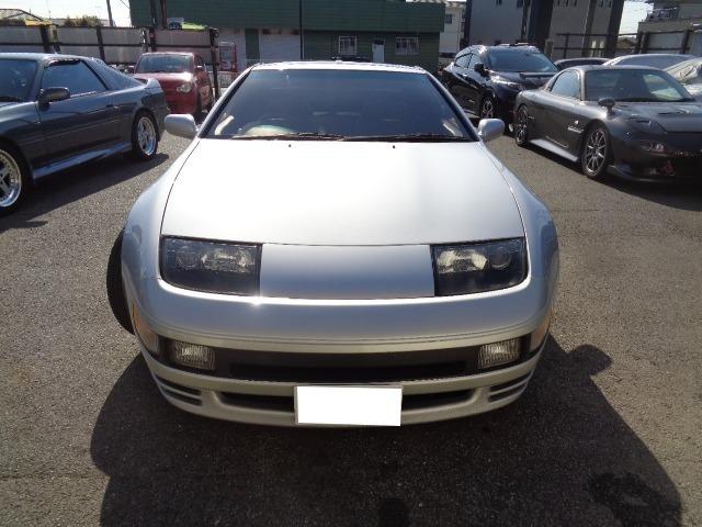 フェアレディZ 300ZXツインターボ 300ZXツインターボ(2名) 2シーター Tルーフ 純正エアロ 整備記録簿12枚 実走行2.5万キロ 修復歴無 純正色 エクイップ17インチホイール 車検対応マフラー(4枚目)