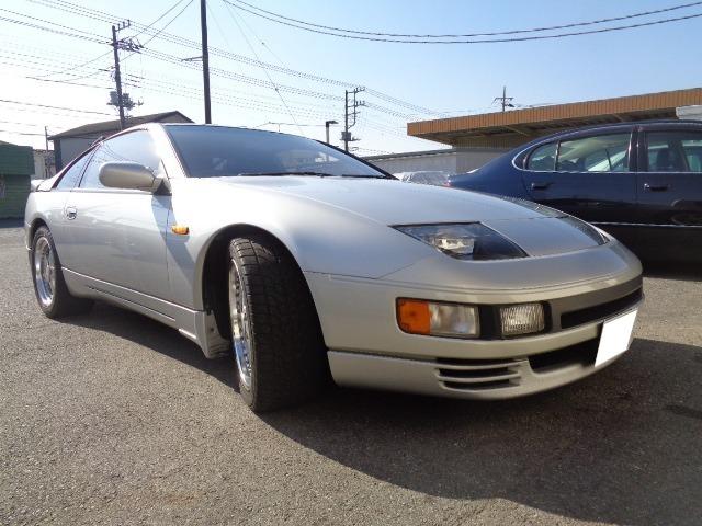 フェアレディZ 300ZXツインターボ 300ZXツインターボ(2名) 2シーター Tルーフ 純正エアロ 整備記録簿12枚 実走行2.5万キロ 修復歴無 純正色 エクイップ17インチホイール 車検対応マフラー(5枚目)