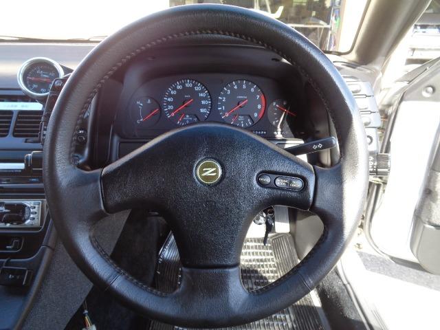 フェアレディZ 300ZXツインターボ 300ZXツインターボ(2名) 2シーター Tルーフ 純正エアロ 整備記録簿12枚 実走行2.5万キロ 修復歴無 純正色 エクイップ17インチホイール 車検対応マフラー(23枚目)