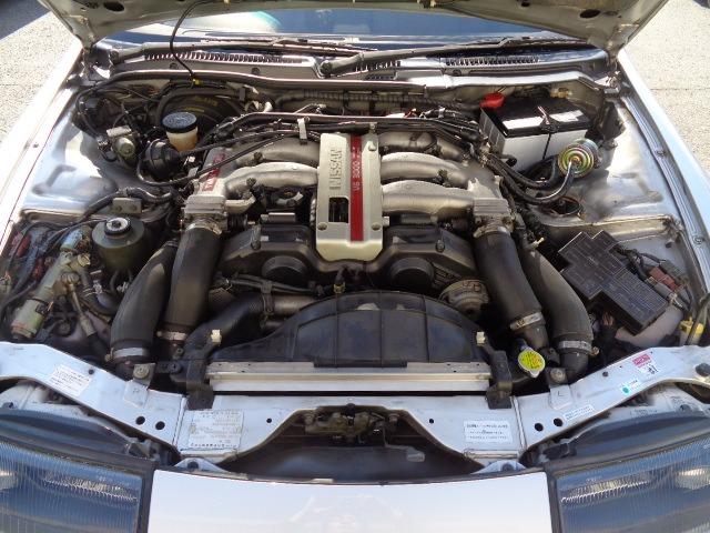 フェアレディZ 300ZXツインターボ 300ZXツインターボ(2名) 2シーター Tルーフ 純正エアロ 整備記録簿12枚 実走行2.5万キロ 修復歴無 純正色 エクイップ17インチホイール 車検対応マフラー(41枚目)