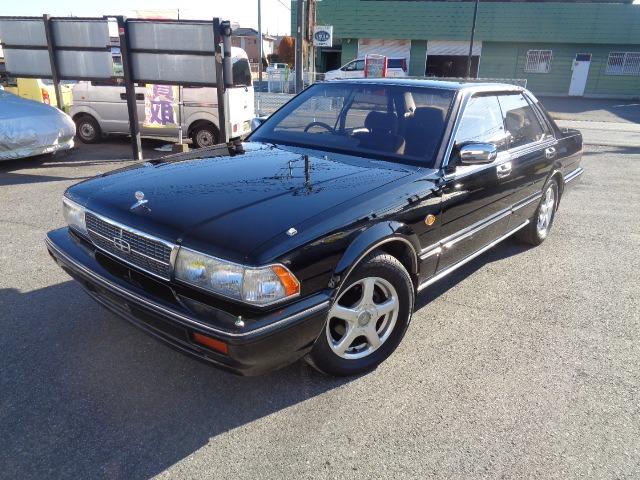 グロリア ブロアムＶＩＰ　ターボ　１オーナー　ターボ　純正ブラック　整備記録　Ｈ４　Ｈ５　Ｈ７　Ｈ９　Ｈ１１　Ｈ１３　Ｈ１５　Ｈ１７　Ｈ１９　Ｈ２１　Ｈ２３　Ｈ２５　Ｈ２７　Ｈ２９　Ｒ１　Ｒ３　Ｒ５　有り（3枚目）