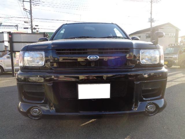 テラノレグラス スターファイア ワイド 純正OPフジツボマフラー レイズ20インチアルミ アルパイン11型ナビ ETC バックカメラ(3枚目)