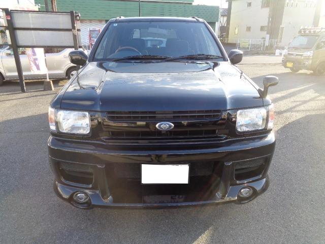 テラノレグラス スターファイア ワイド 純正OPフジツボマフラー レイズ20インチアルミ アルパイン11型ナビ ETC バックカメラ(4枚目)