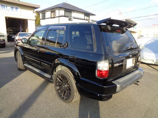 テラノレグラス スターファイア ワイド 純正OPフジツボマフラー レイズ20インチアルミ アルパイン11型ナビ ETC バックカメラ(12枚目)