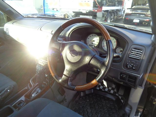 テラノレグラス スターファイア ワイド 純正OPフジツボマフラー レイズ20インチアルミ アルパイン11型ナビ ETC バックカメラ(18枚目)