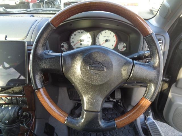 テラノレグラス スターファイア ワイド 純正OPフジツボマフラー レイズ20インチアルミ アルパイン11型ナビ ETC バックカメラ(19枚目)