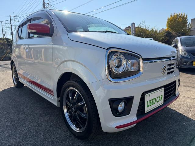 アルトターボRS ベースグレード パナソニックメモリーナビ/TV/Bluetoothオーディオ/純正アルミ(2枚目)