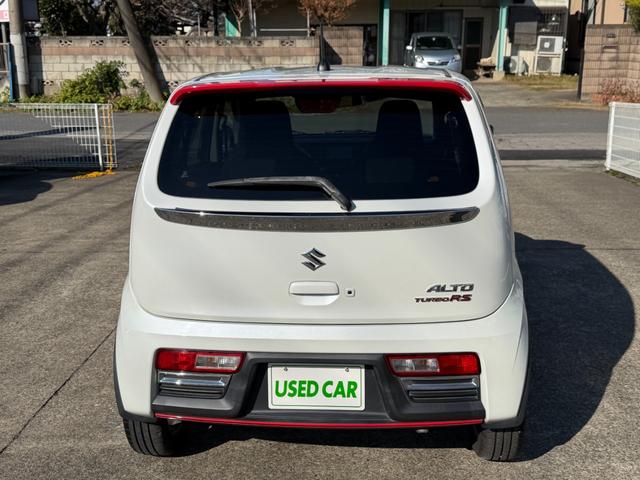 アルトターボRS ベースグレード パナソニックメモリーナビ/TV/Bluetoothオーディオ/純正アルミ(8枚目)