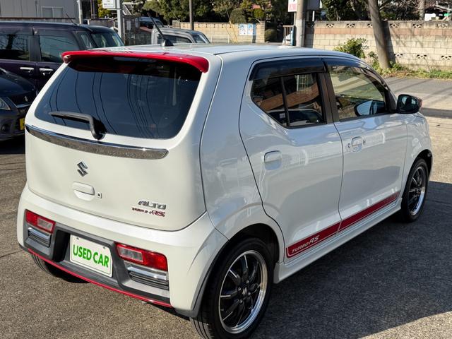 アルトターボRS ベースグレード パナソニックメモリーナビ/TV/Bluetoothオーディオ/純正アルミ(9枚目)