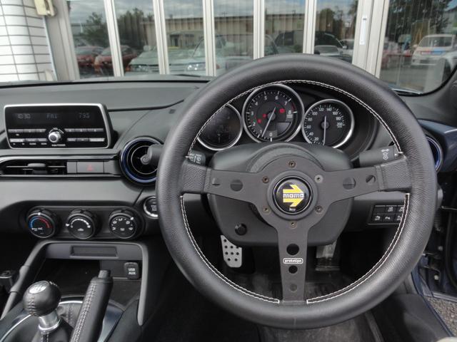 ロードスター 990S ブレンボキャリパー 純正レイズ 青幌 前後ドラレコ(11枚目)