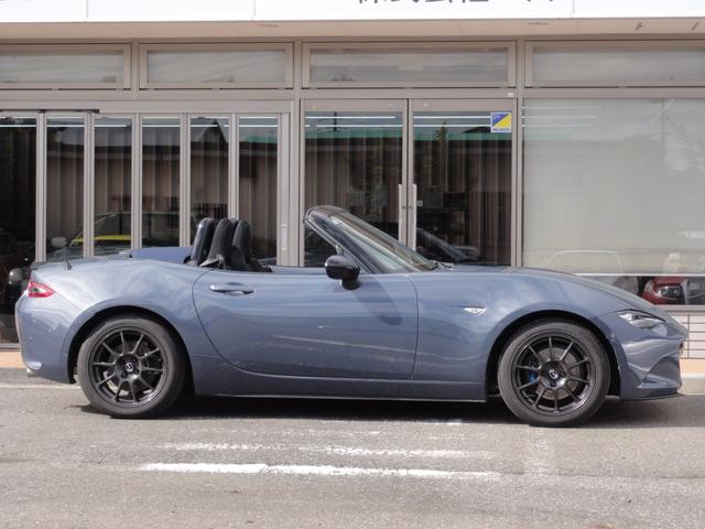 ロードスター 990S ブレンボキャリパー 純正レイズ 青幌 前後ドラレコ(13枚目)