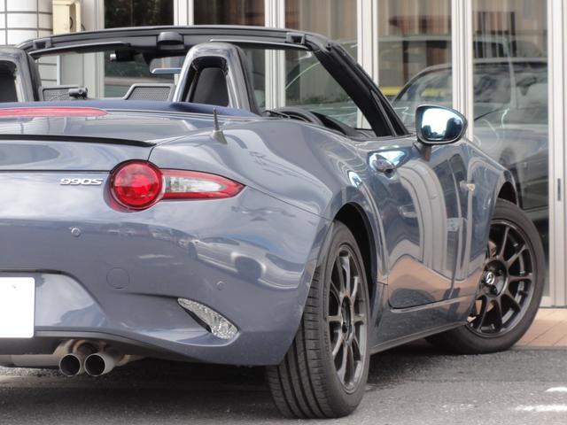 ロードスター 990S ブレンボキャリパー 純正レイズ 青幌 前後ドラレコ(17枚目)