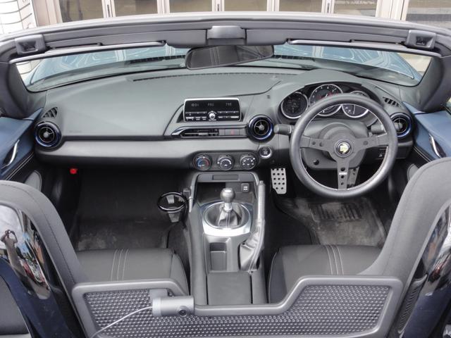 ロードスター 990S ブレンボキャリパー 純正レイズ 青幌 前後ドラレコ(24枚目)