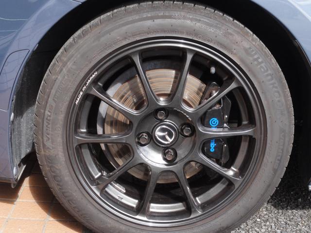 ロードスター 990S ブレンボキャリパー 純正レイズ 青幌 前後ドラレコ(32枚目)