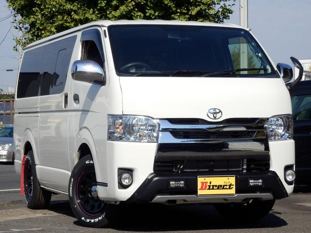 ハイエースバン S-GL仕様DX GLパッケージ ダブルエアコン 新品デイトナ16インチホイール 新品ナスカータイヤ 助手席シートリクライニング加工済み 後席スーパーGLシート(5枚目)