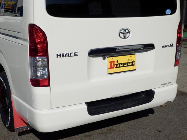 ハイエースバン S-GL仕様DX GLパッケージ ダブルエアコン 新品デイトナ16インチホイール 新品ナスカータイヤ 助手席シートリクライニング加工済み 後席スーパーGLシート(26枚目)