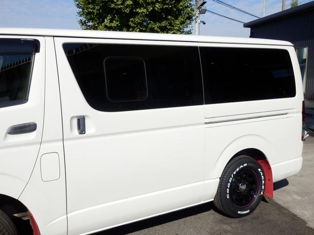 ハイエースバン S-GL仕様DX GLパッケージ ダブルエアコン 新品デイトナ16インチホイール 新品ナスカータイヤ 助手席シートリクライニング加工済み 後席スーパーGLシート(29枚目)