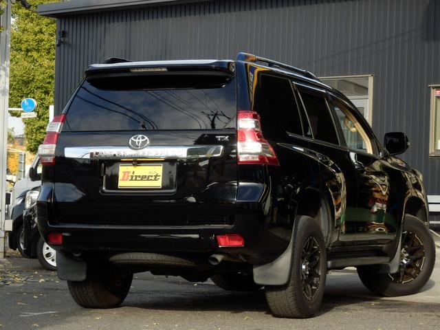 ランドクルーザープラド ＴＸディーゼルターボ６速ＡＴルーフレール４ＷＤ　社外ナビフルセグＴＶバックカメラＥＴＣ　プッシュスタート＆スマートキー（3枚目）