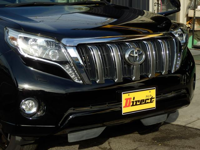 ランドクルーザープラド ＴＸディーゼルターボ６速ＡＴルーフレール４ＷＤ　社外ナビフルセグＴＶバックカメラＥＴＣ　プッシュスタート＆スマートキー（7枚目）