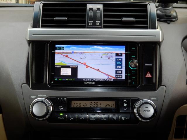 ランドクルーザープラド ＴＸディーゼルターボ６速ＡＴルーフレール４ＷＤ　社外ナビフルセグＴＶバックカメラＥＴＣ　プッシュスタート＆スマートキー（13枚目）