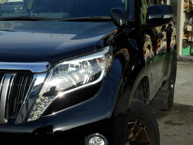 ランドクルーザープラド ＴＸディーゼルターボ６速ＡＴルーフレール４ＷＤ　社外ナビフルセグＴＶバックカメラＥＴＣ　プッシュスタート＆スマートキー（27枚目）