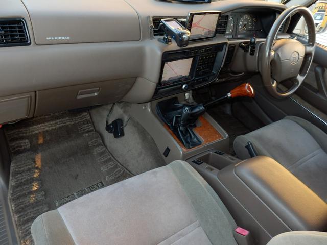 ランドクルーザー８０ ＶＸリミテッド最終型マニュアル換装新品３インチＵＰ　新品角目４灯ヘッドライト　ブラッドレーＶ１６インチＡＷ　ＢＦグットリッチＡＴタイヤ（40枚目）