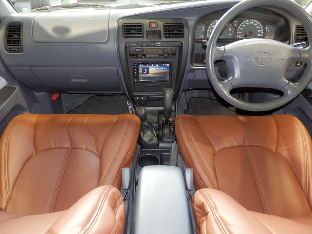 ハイラックスサーフ ＳＳＲ－Ｘ後期型ナロークラシック２インチＵＰ　新品ＤＥＡＮ１６インチＡＷ　新品ＢＦグットリッチＡＴタイヤ（2枚目）